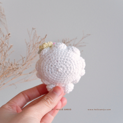 Floral Cloud Crochet Pattern amigurumi by Hello Amijo